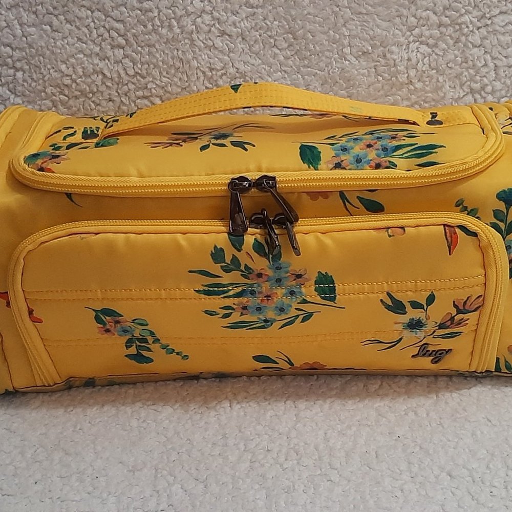 Lug Trolley XL Cosmetic Case (Bouquet Yellow)